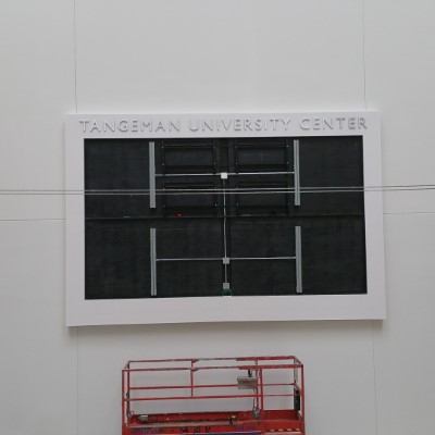 Before image of 5x5 Video Wall
